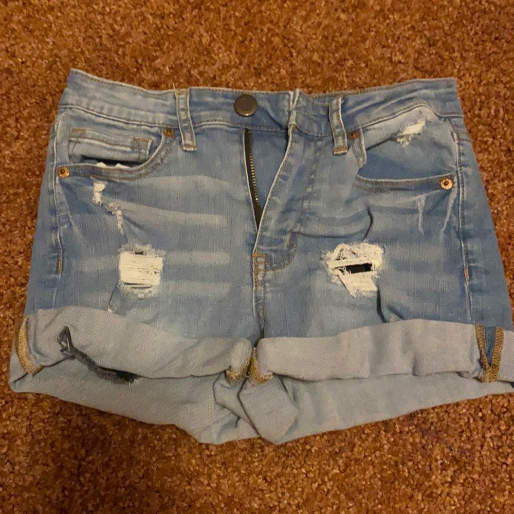 Aeropostale Blue Jean Shorts